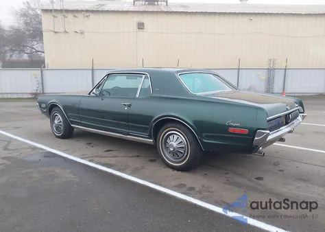 1968 Mercury Cougar из США, поврежденный, VIN 8F93F577846